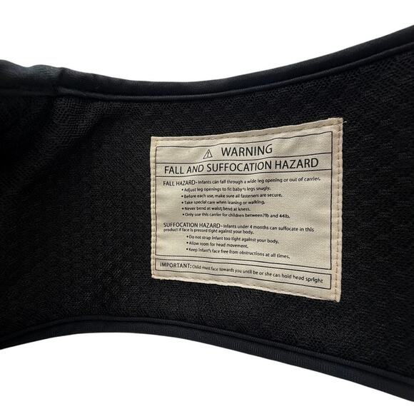 Bethbear Adjustable Support Waist Seat Carrier Belt with Storage Pouch Black - Picture 4 of 10